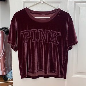 PINK (VS) velvet shirt